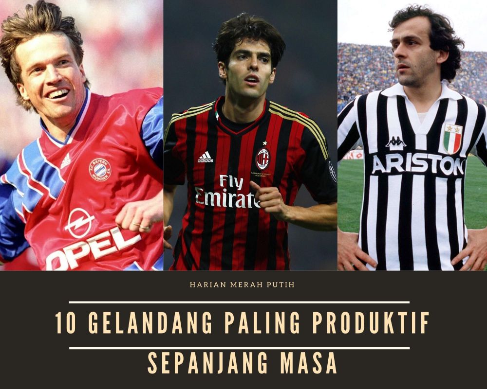 10 Gelandang paling Produktif Sepanjang Masa