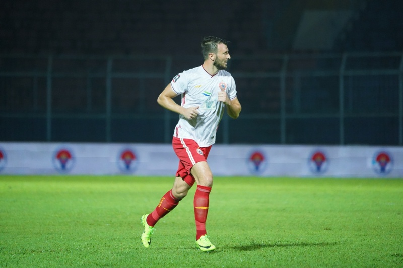 Bek kanan Persija Marco Motta. persija.id