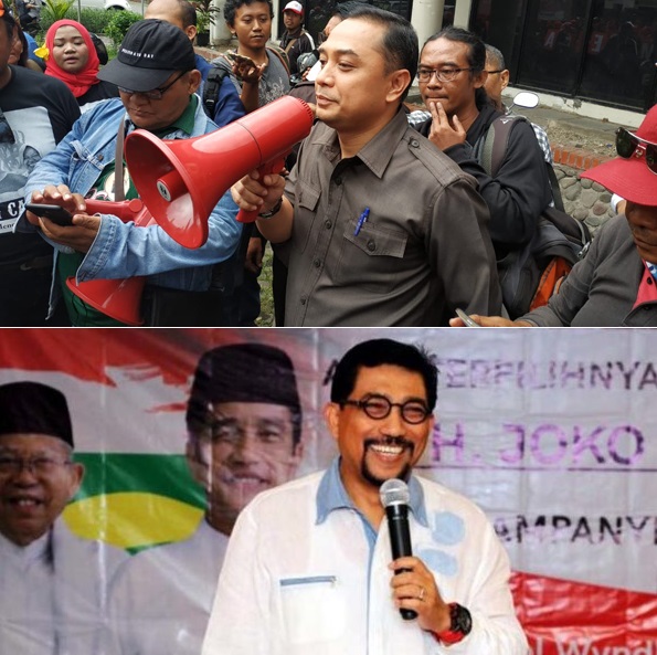 Eri Cahyadi dan Machfud Arifin