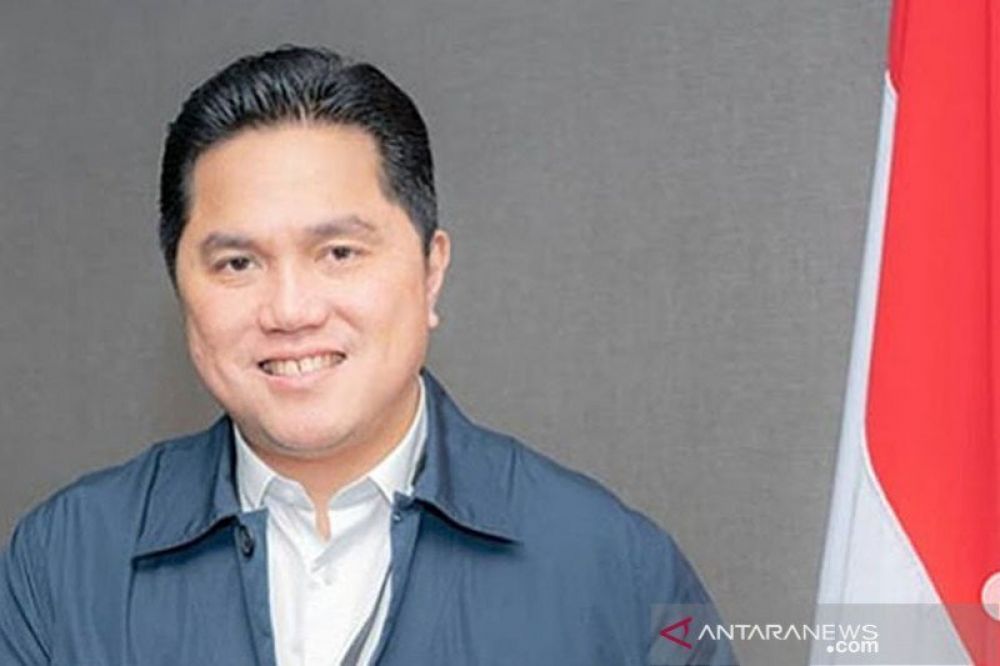Menteri Badan Usaha Milik Negara Erick Thohir. ANTARA