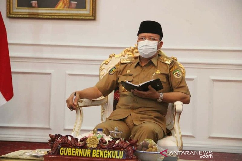 Gubernur Bengkulu Rohidin Mersyah. (Foto ANTARA/HO Media Center Pemprov Bengkulu)


