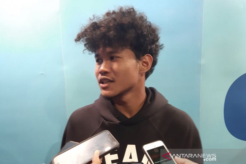Penyerang Bagus Kahfi. ant