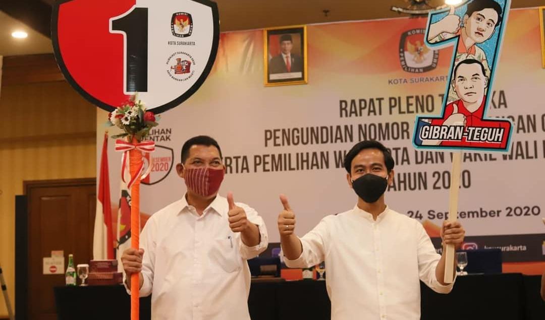 Pilwalali Surakarta yang diikuti Gibran Rakabuming, anak Presiden Jokowi, menjadi pilkada teramai nomor pertama dengan 13.693 berita