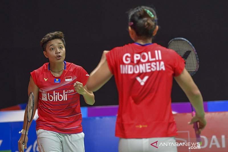 Greysia Polii/Apriyani Rahayu Melaju ke Babak dua Thailand Open