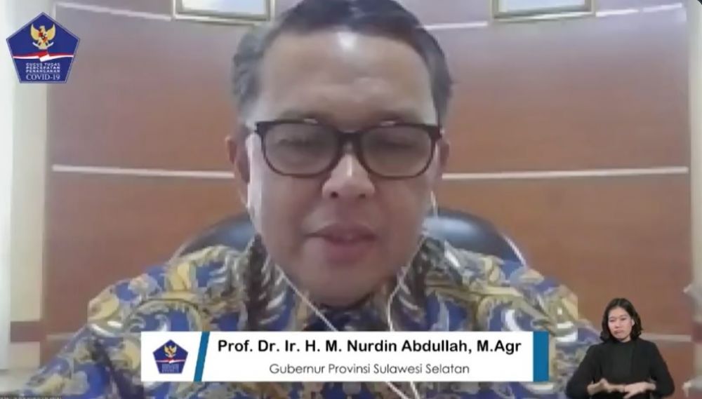 Gubernur Sulsel Nurdin Abdullah (Foto: ist)