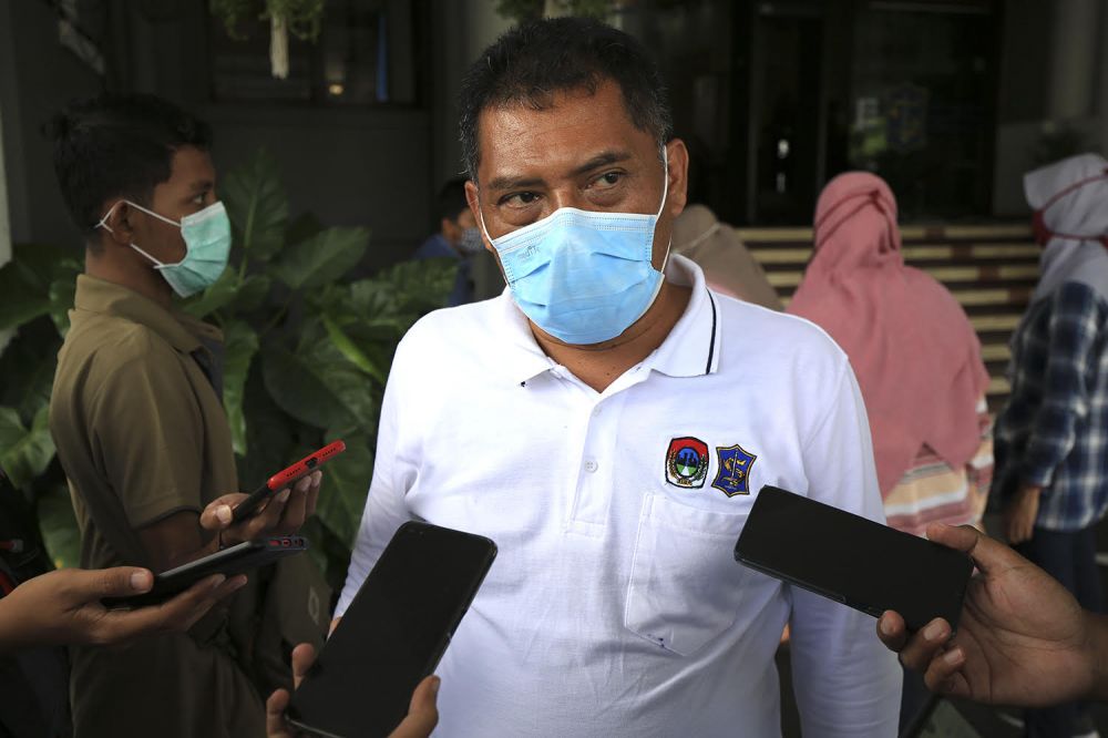 Eddy Christijanto, Wakil Ketua Gugus Tugas Percepatan Penanganan Covid-19 Kota Surabaya. (FOTO: HMP/ANTON)
