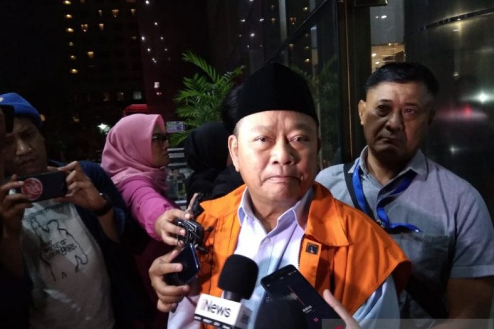 Bupati Sidoarjo nonaktif Saiful Ilah. (FOTO: HMP/Benardy Ferdiansyah)