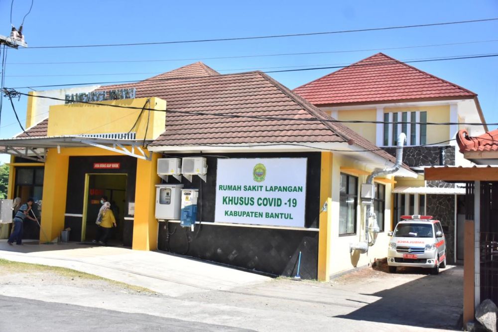 Rumah Sakit Lapangan Khusus Covid-19, Kabupaten Bantul (Foto: HMP/Juna Sanbawa)