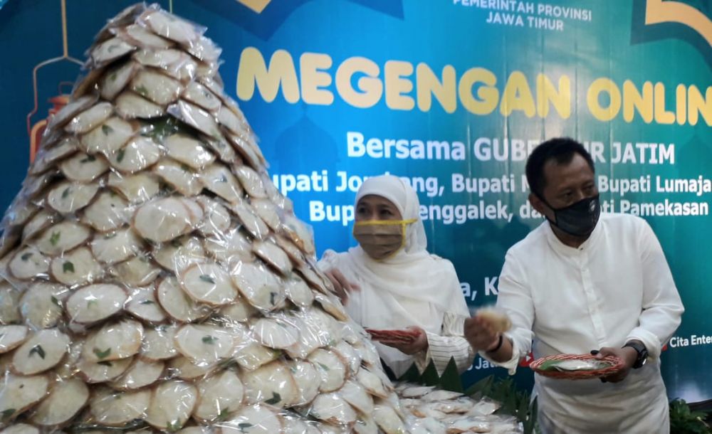 Tandai awal Ramadhan, Megengan Online sajikan 1441 Apem (Foto: HMP/Prasetyo)