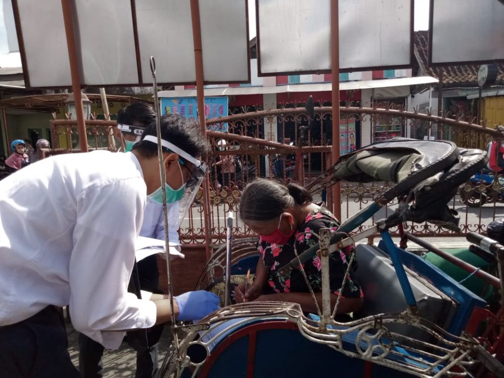Verifikasi data penerima BST harus valid (Foto: HMP/Daru)