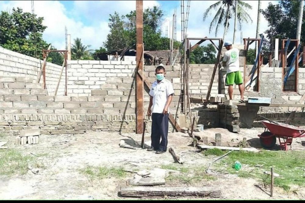 Program Padat Karya Tunai Bantuan Stimulan Perumahan Swadaya di Kalimantan Tengah. (Tim Komunikasi Publik SNVT Perumahan Prov Kalteng/Bagian Hukum dan Komunikasi Publik Ditjen Perumahan Kementerian PUPR)