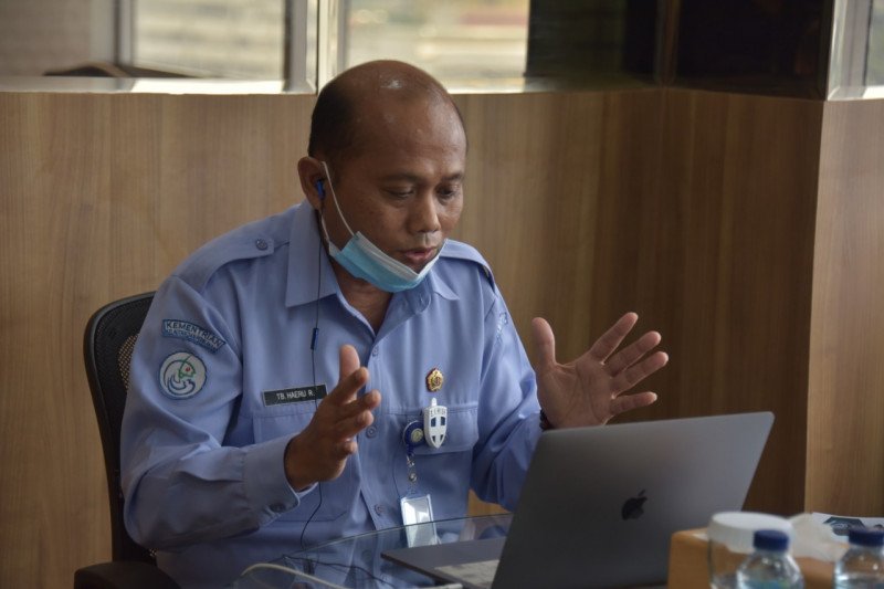 Plt. Direktur Jenderal Pengelolaan Ruang Laut, TB. Haeru Rahayu. ANTARA/HO-KKP