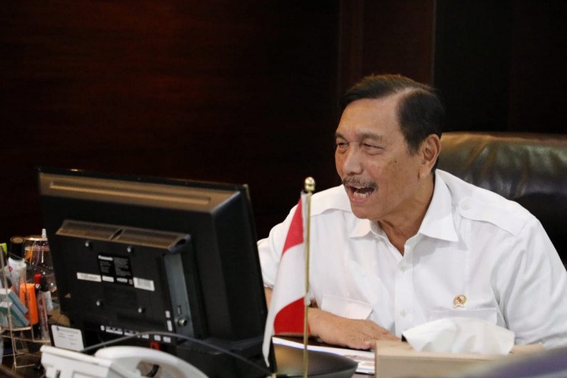 Menko Kemaritiman dan Investasi Luhut Binsar Pandjaitan. ANTARA/HO-Kemenko Kemaritiman dan Investasi

