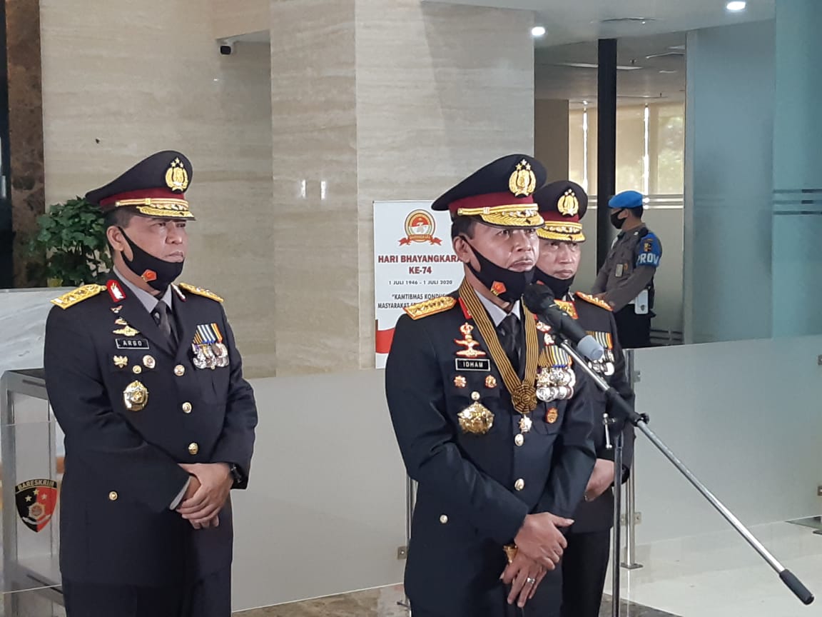 Kapolri Jenderal Polisi Idham Azis.
