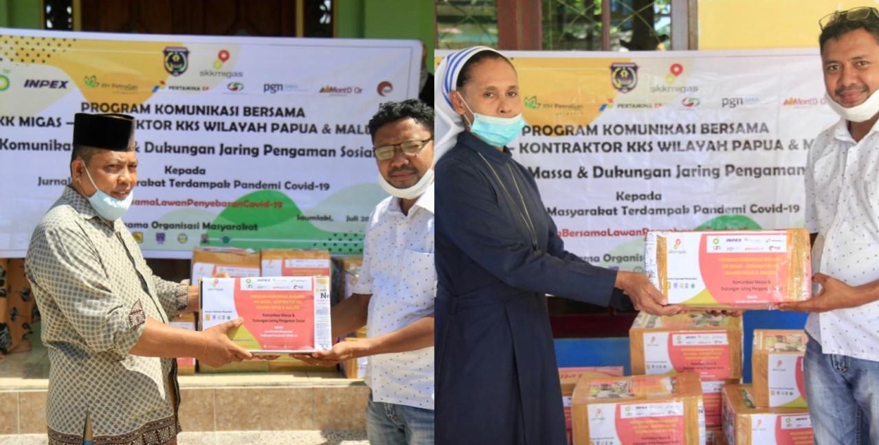 SKK Migas-KKKS Pamalu di Kota Saumlaki Berbagi. Menggandeng Yayasan SOR SILAI Tanimbar 
