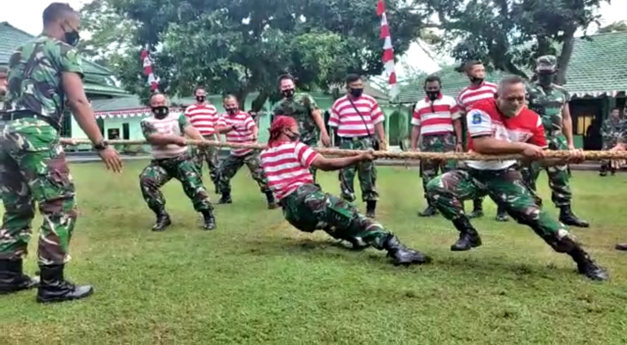Peringati HUT Kemerdekaan, Kodim Bangkalan Gelar Lomba Agustusan