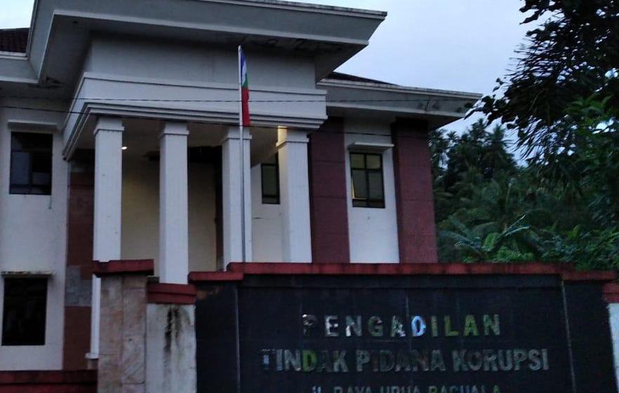 Bendera RMS sempat berkibar sekitar pukjul 06.00 WIT, tepat di 17 Agustus 2020. HMP/BOY