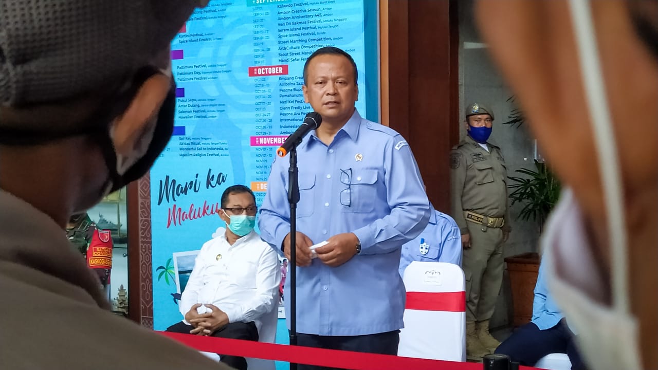 Menteri Kelautan dan Perikanan (KKP) Eddy Prabowo. (FOTO: HMP/boy)