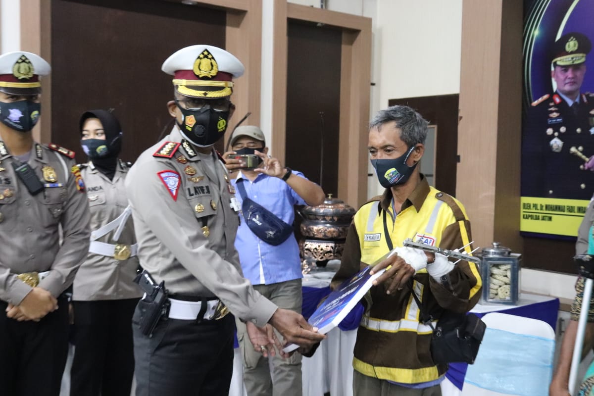 Dirlantas Polda Jatim Launching Aplikasi TAR Polres Tulungagung