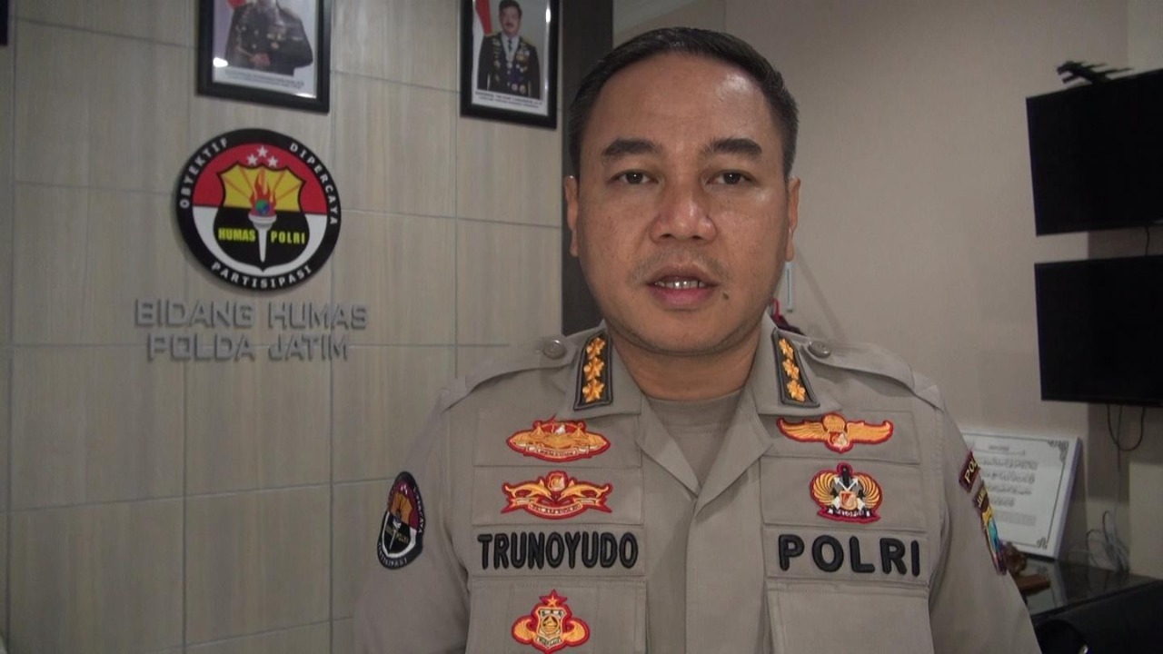 Kabid Humas Polda Jatim Kombes Pol Trunoyudo Wisnu Andiko.