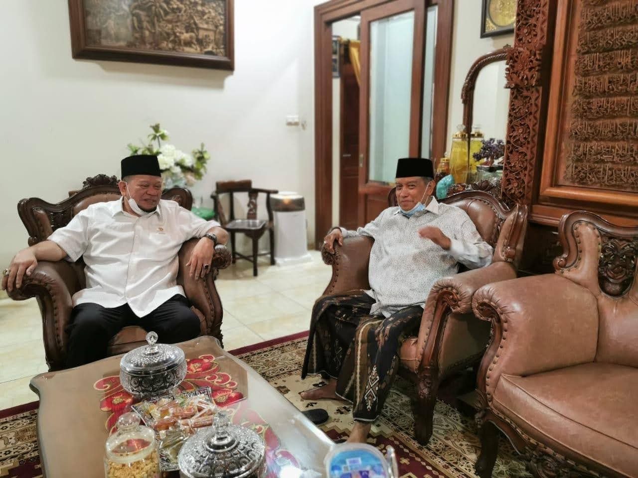 LaNyalla Bertemu Said Aqil Siraj Bicara Kebangsaan