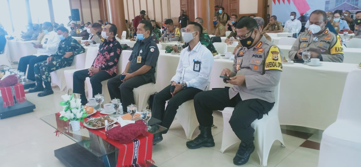  Rapat Pembahasan Persiapan Pemilu Serentak Tanggal 9 desember 2020 mendatang. HMP/BOY