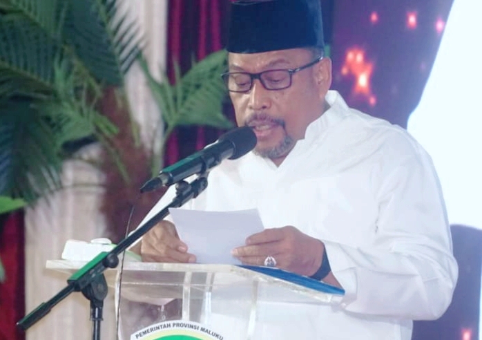 Gubernur Maluku Murad Ismail . HMP/BOY