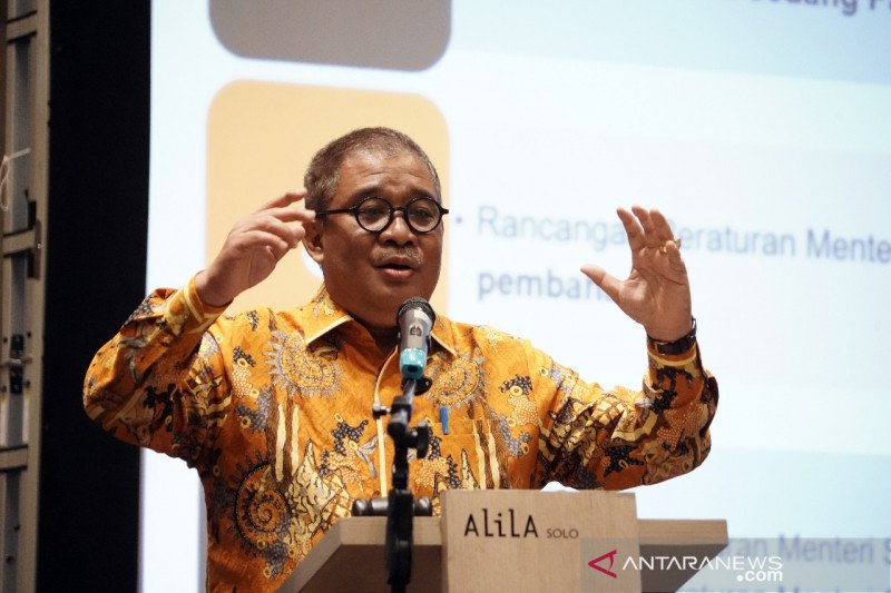 Sekretaris Jenderal Kemensos Hartono Laras. (ANTARA/Istimewa)

