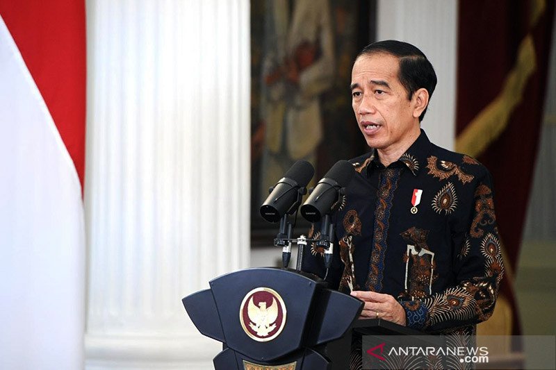Presiden RI Joko Widodo meminta pengawasan internal kejaksaan diefektifkan agar personel kejaksaan bekerja semakin profesional.ANTARA/HO-Biro Pers Setpres/am.
