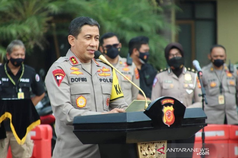 Kapolda Jawa Barat Irjen Pol Ahmad Dofiri. (ANTARA/HO-Humas Polda Jawa Barat)