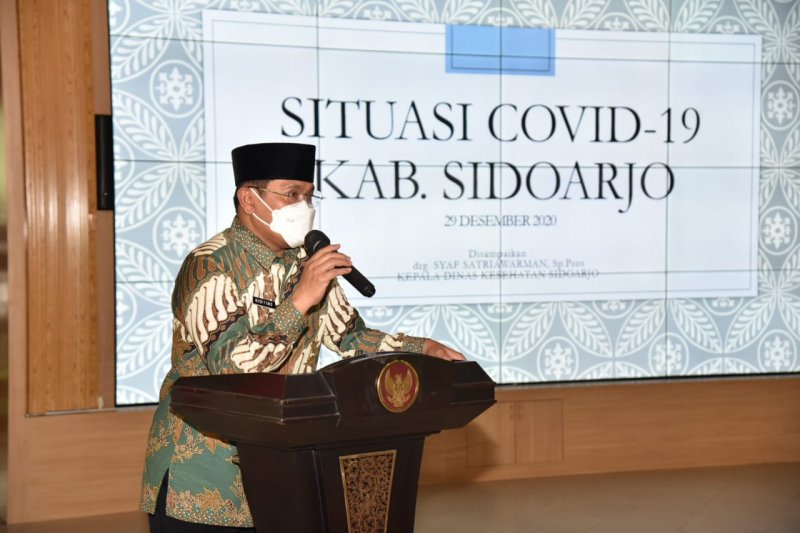 Pj Bupati Sidoarjo Hudiyono (Antara Jatim/Pemkab Sidoarjo/IS)