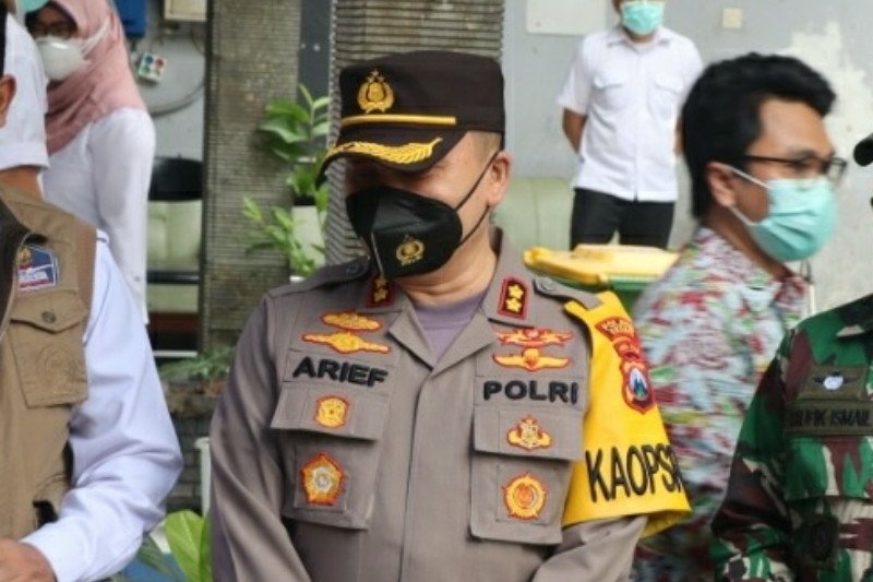 Kapolres Gresik AKBP Arief Fitrianto (ANTARA /H.O/A.M)