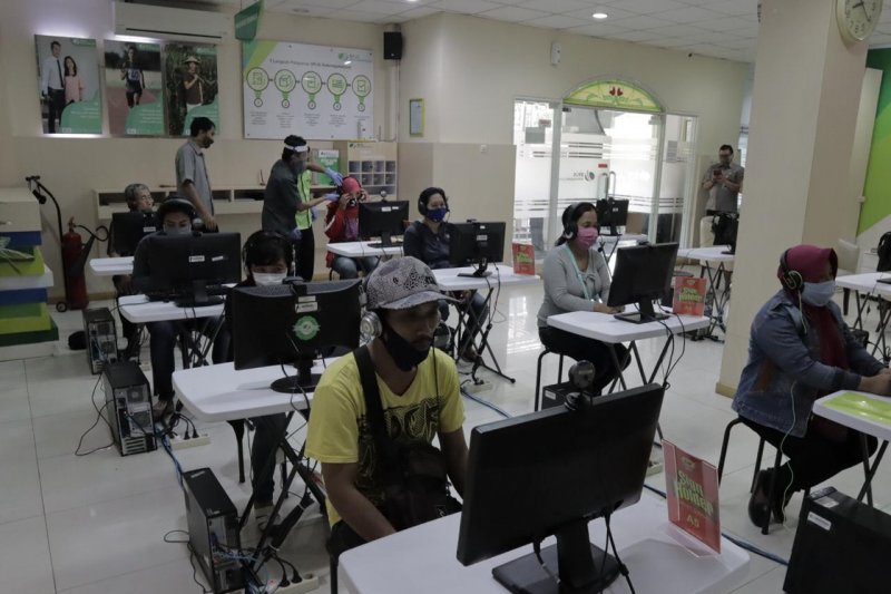 Layanan BPJS Ketenagakerjaan Kabupaten Sidoarjo (Antara Jatim/SI/IS)