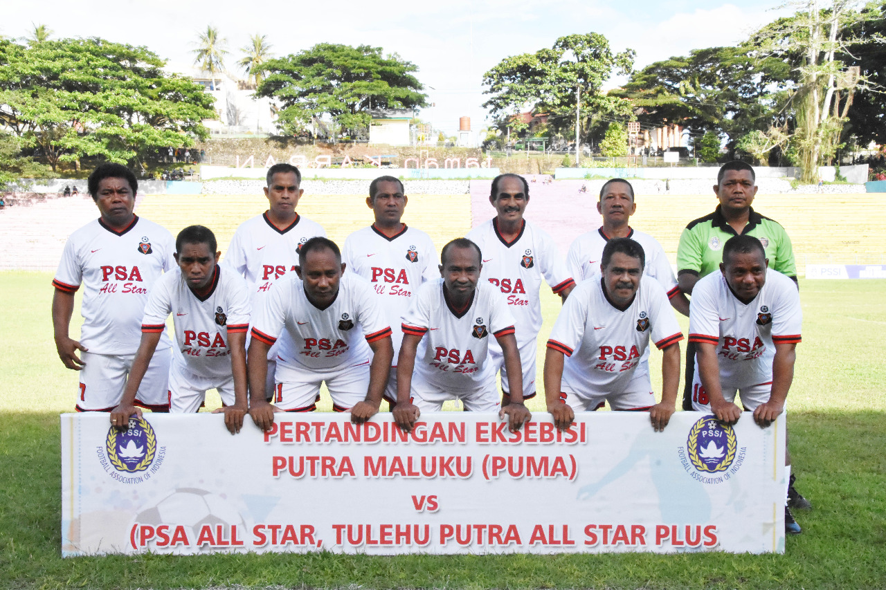 Danrem 151/Binaiya  Bangga Bermain Bola dengan Mantan Penggawa Timnas