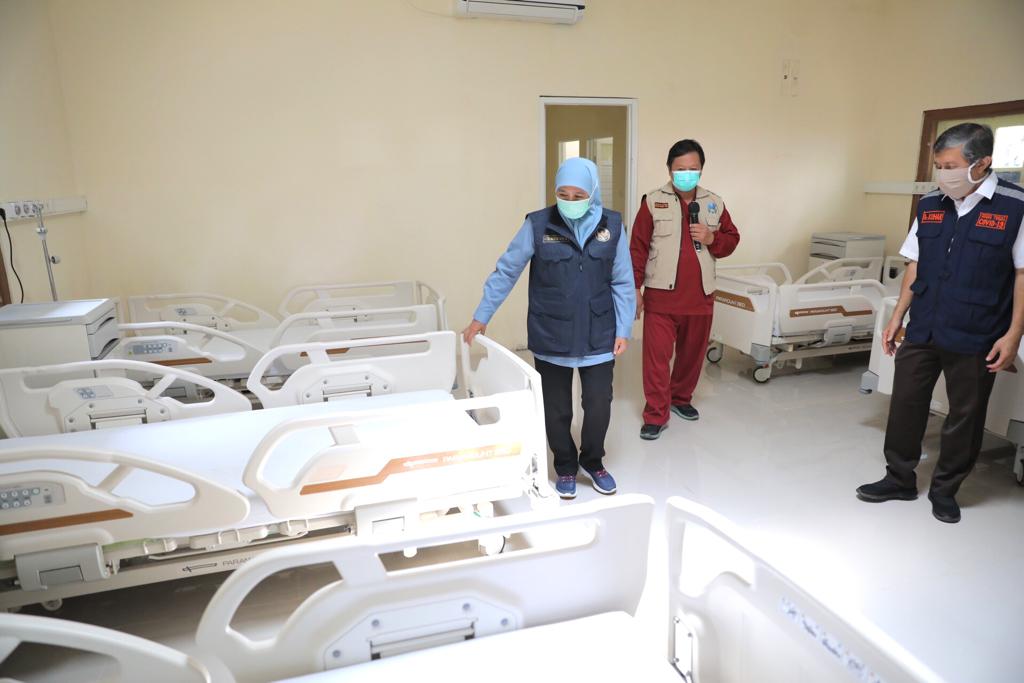 Gubernur Khofifah Resmikan RS Lapangan Joglo Dungus Madiun