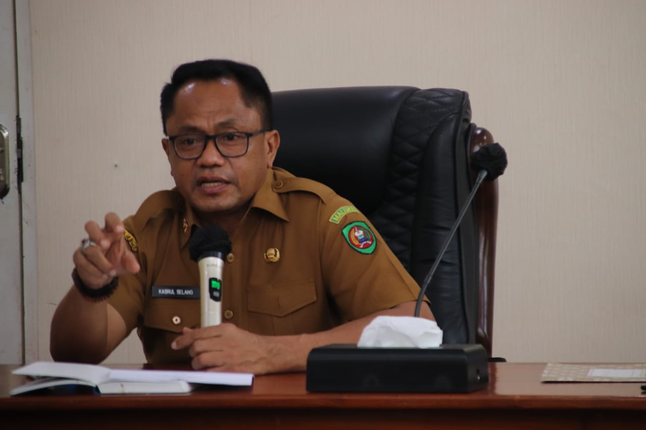 Sekda Maluku Kasrul Selang . HMP/BOY