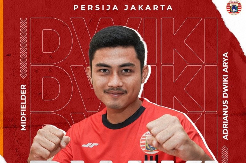 Gelandang Persija Adrianus Dwiki Arya Purnomo. (ANTARA/HO/Persija)

