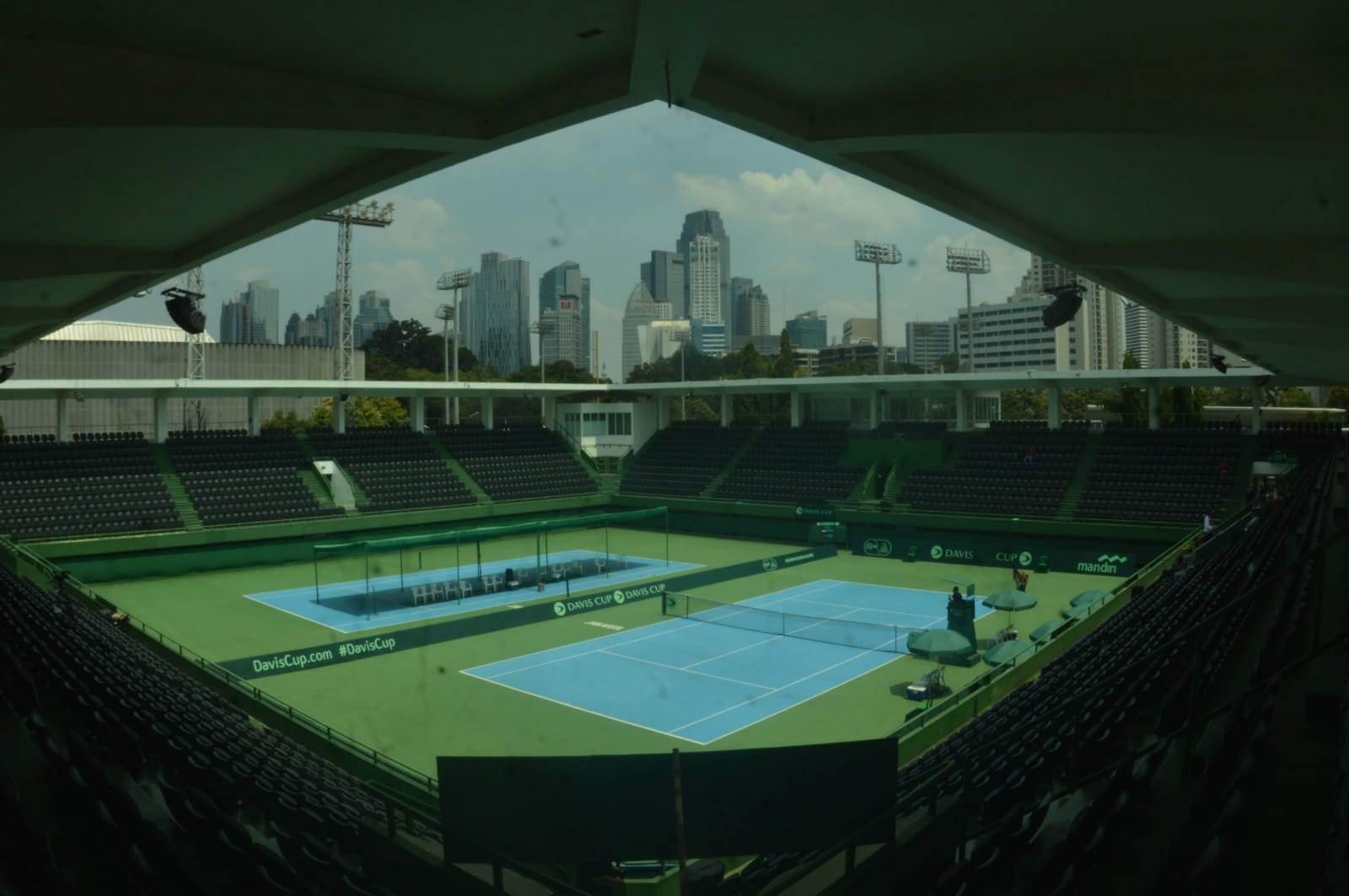 Stadion tenis Gelora Bung Karno Jakarta