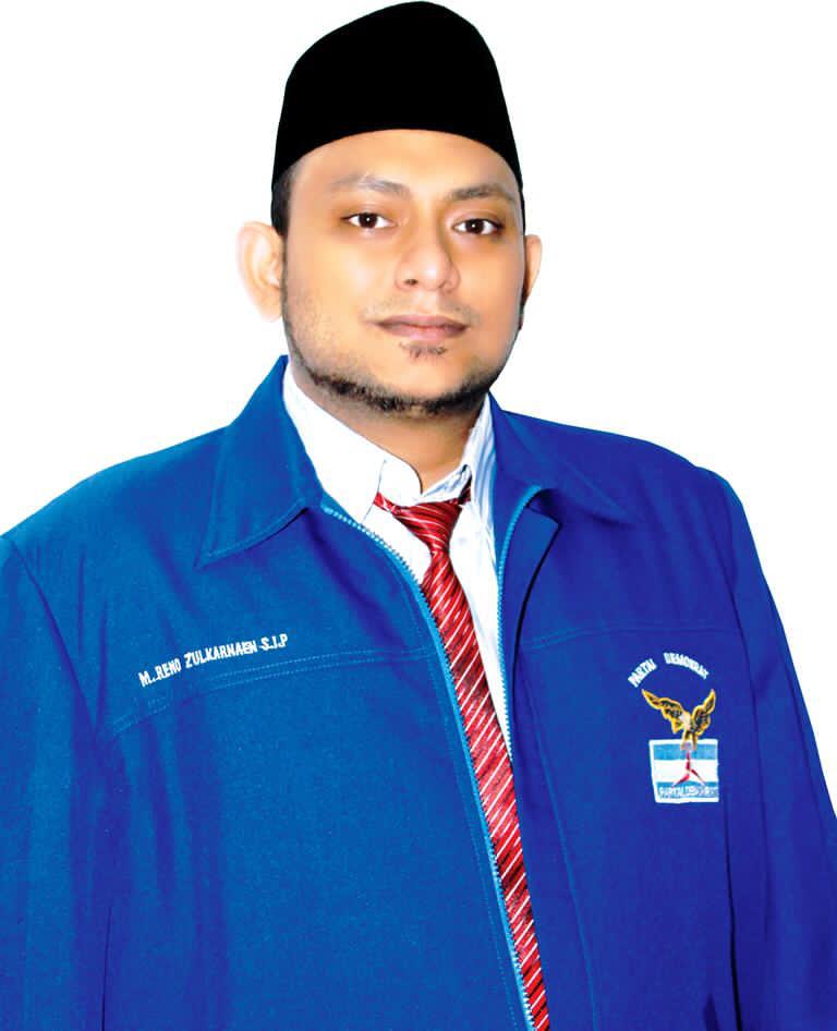 Plt Ketua DPC Demokrat Lumajang Reno Zulkarnaen 