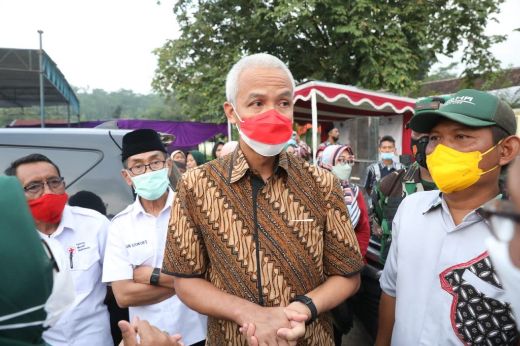 Gubernur Jawa Tengah Ganjar Pranowo 