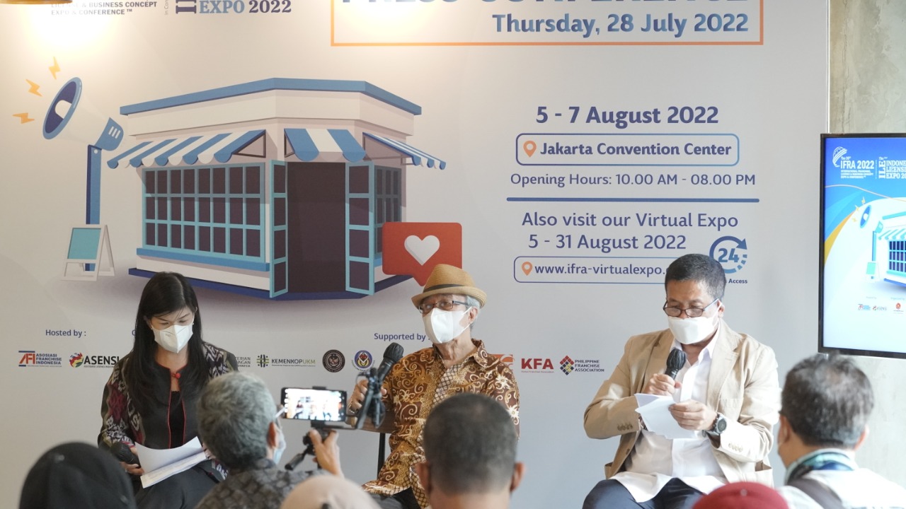pameran IFRA in conjunction with ILE 2022 mampu memberikan motivasi dan menjadi inspirasi bagi pelaku usaha UMKM 