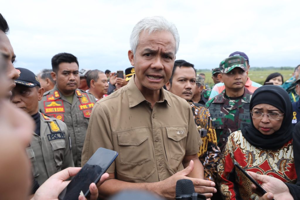 Ganjar Dorong Perbaikan Sistem Pengelolaan Hasil Panen dan Beras