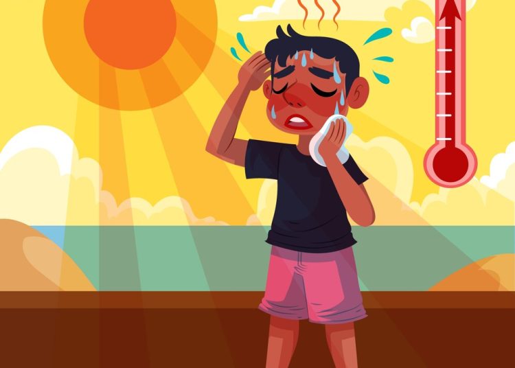 waspada ketika berada di luar ruangan dengan tap menjaga agar tubuh tetap sehat.