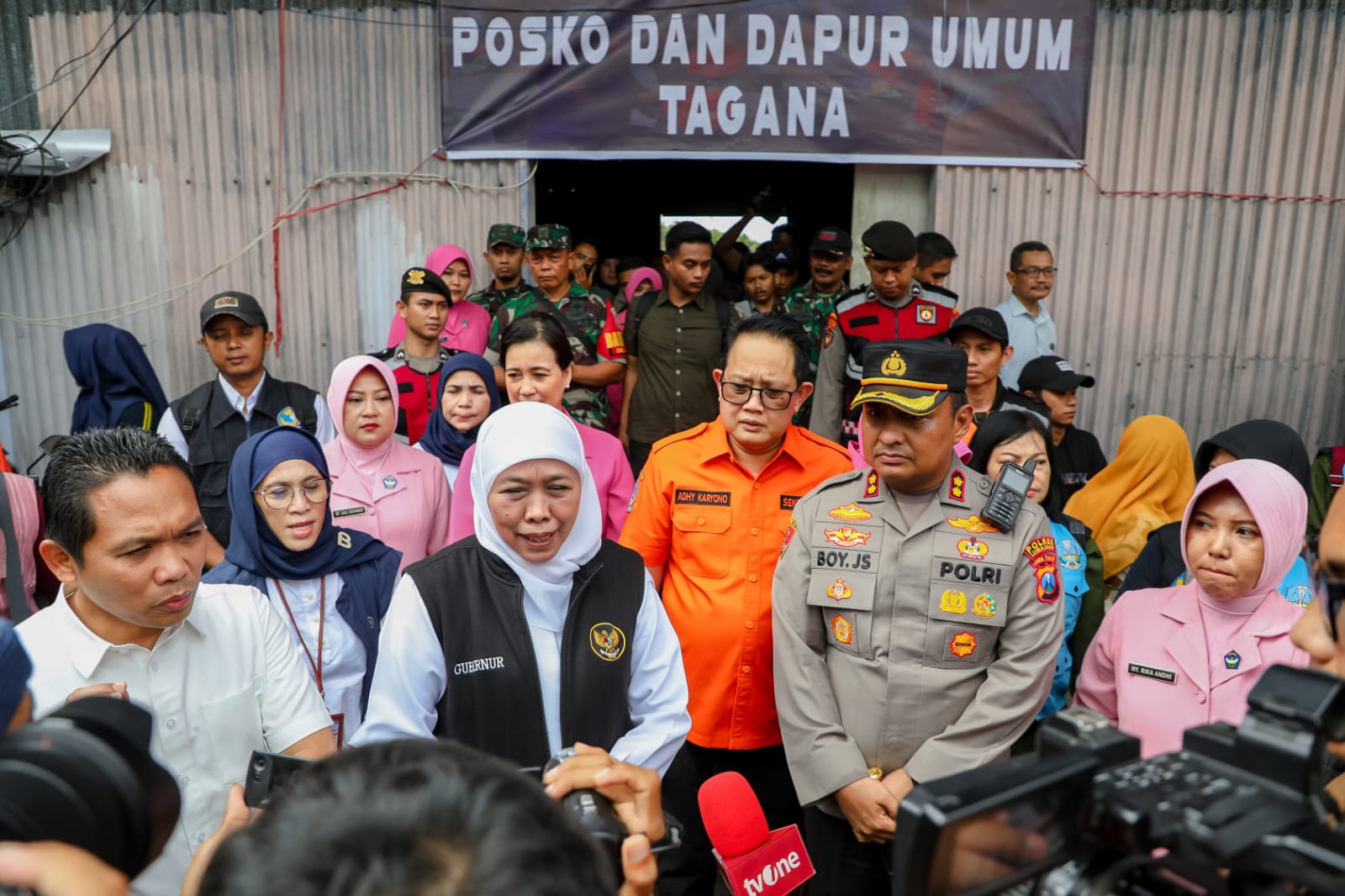 Psikososial dan Dapur Umum Optimal Layani Kebutuhan Pengungsi