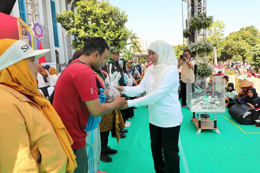Gubernur Khofifah: Kita Bangun Masyarakat Sehat, Lingkungan Sehat