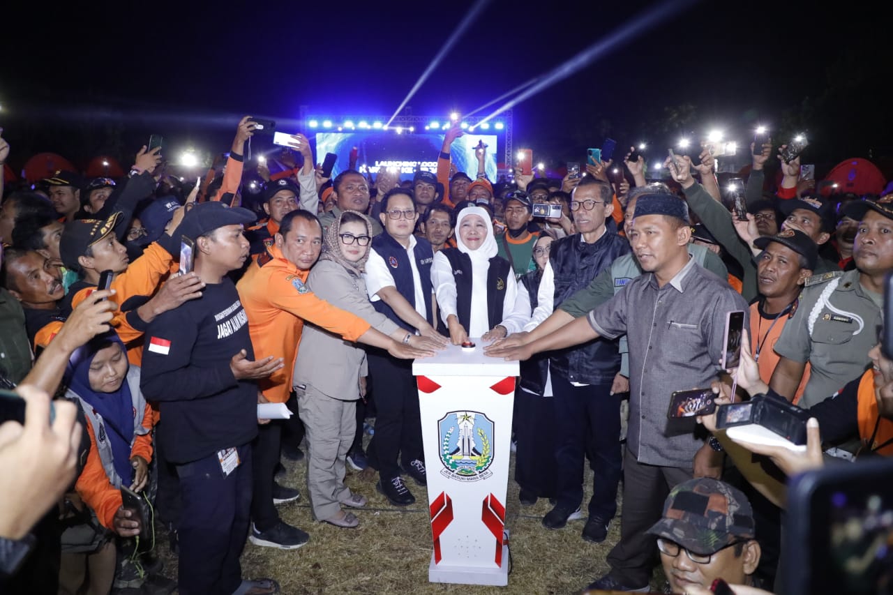 Suasana Lapangan Kec. Nguntoronadi Kab. Magetan, sejak Sabtu (23/9/2023) pagi hingga malam hari bak berubah menjadi pesta rakyat.