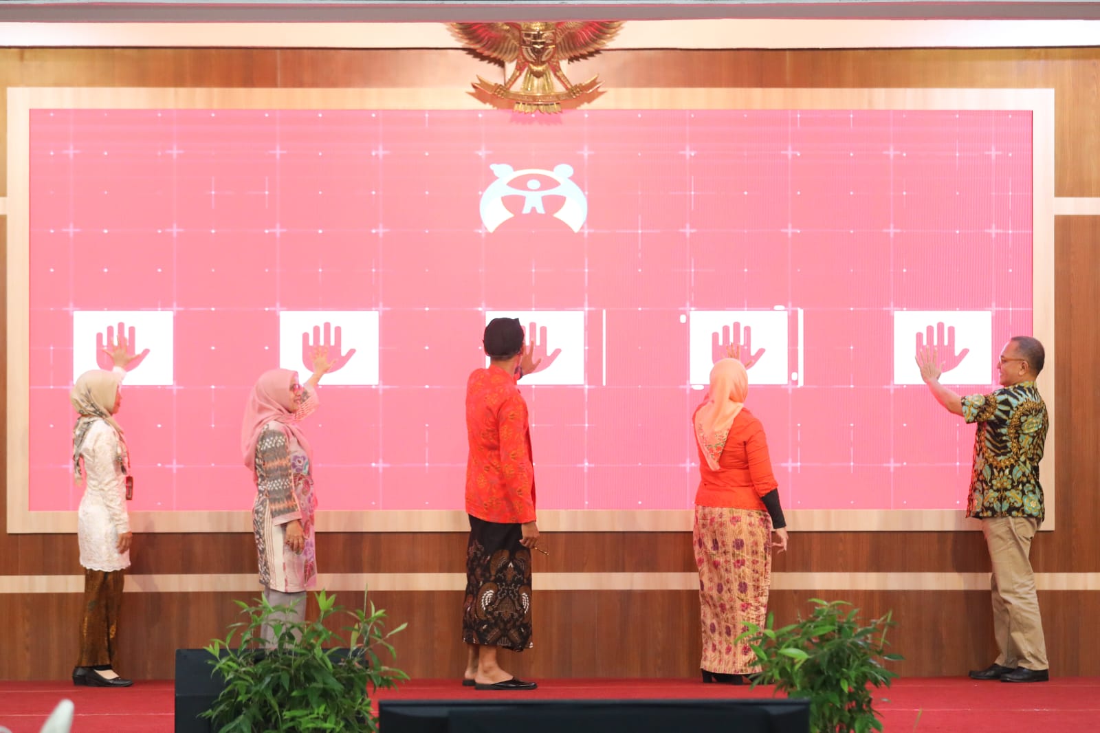 Aktivasi layanan SAPA 129 Terintegrasi di Provinsi Jateng dilakukan di Grhadhika Bhakti Praja, kompleks Kantor Gubernur Jateng, Kamis (5/10/2023).