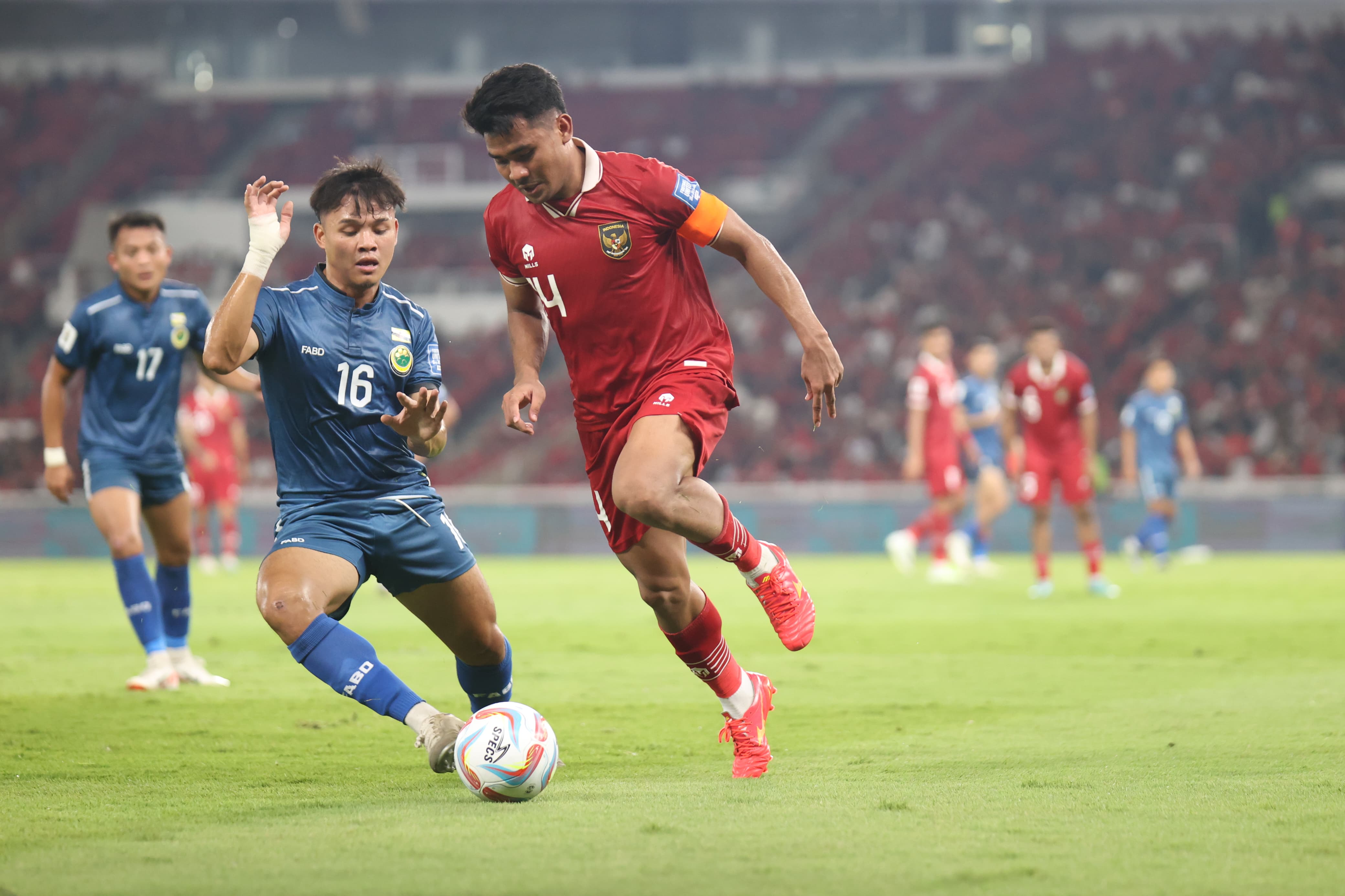 Pelatih Shin Tae-yong memanggil 27 pemain untuk pertandingan Kualifikasi Piala Dunia 2026 babak kedua melawan Irak dan Filipina.