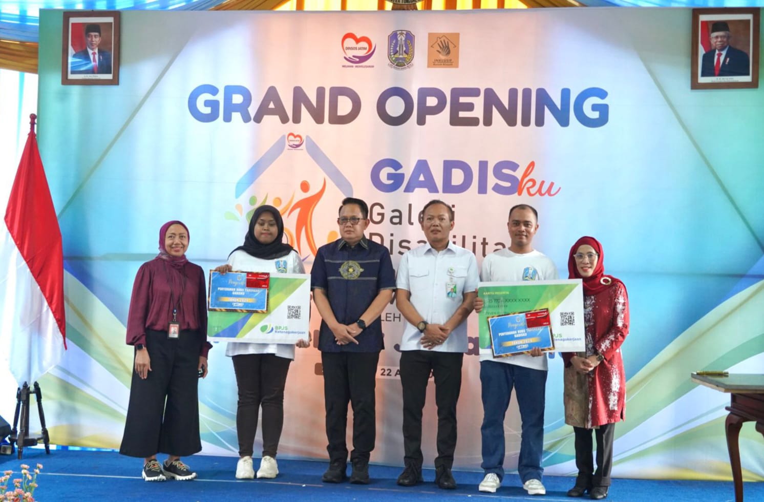 Bentuk support yang diberikan oleh bankjatim dalam kegiatan Gadisku yaitu dengan memfasilitasi pembukaan rekening baru bagi para penyandang disabilitas
