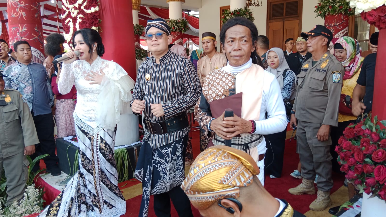 Peringatan Hari Lahir Pancasila 2024 di Gedung Negara Grahadi, Surabaya